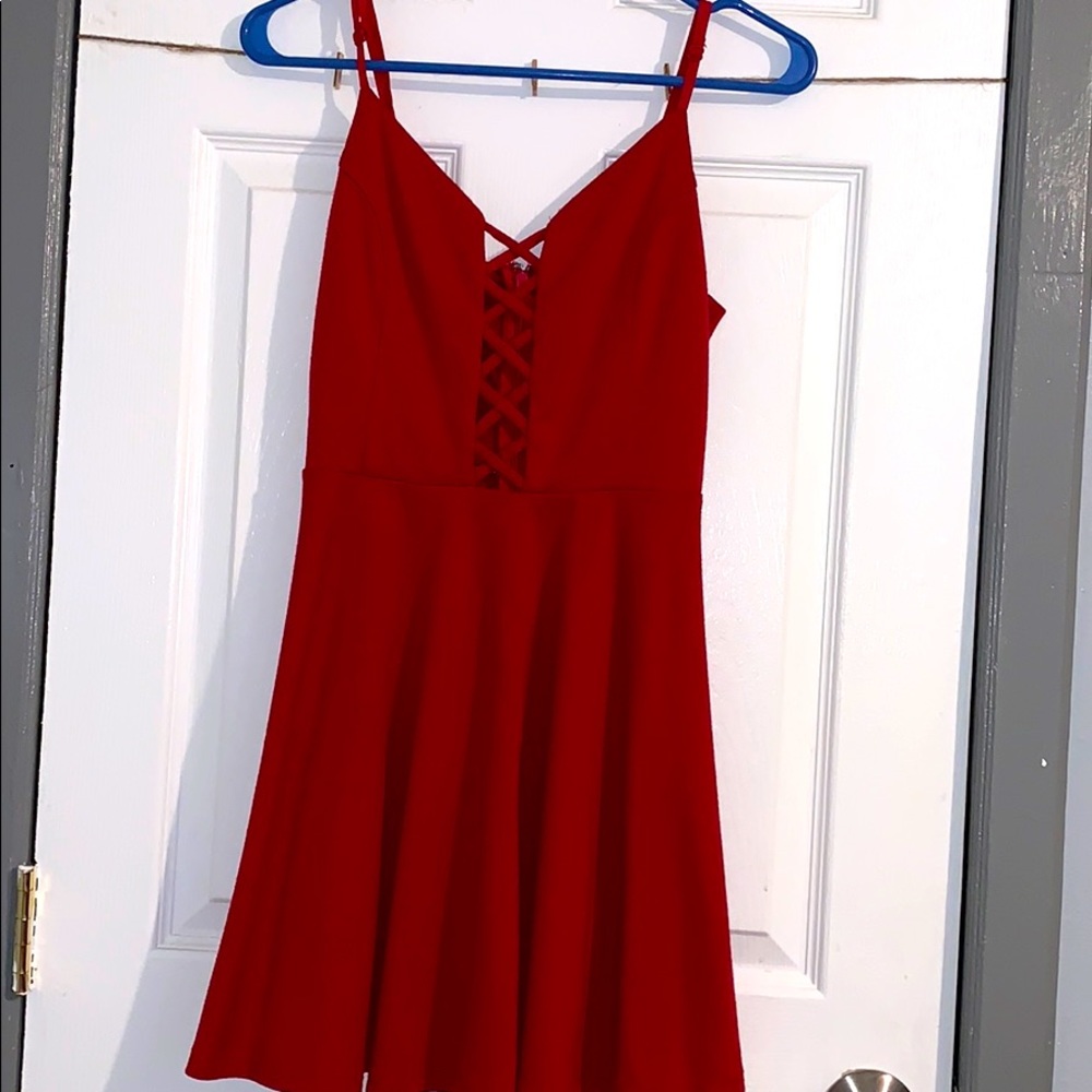 Red little dress